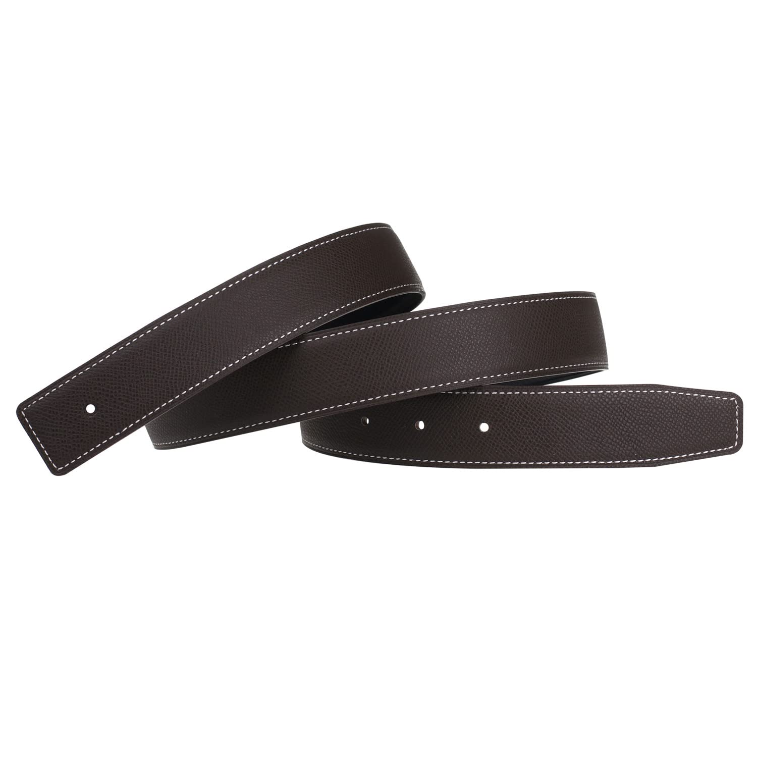 Premium Full Grain Cow Leather Belt Strap - 32mm Wide, No Buckle, Durable & Stylish Replacement for Men & Women - Perfect for Casual, Office & Formal Wear