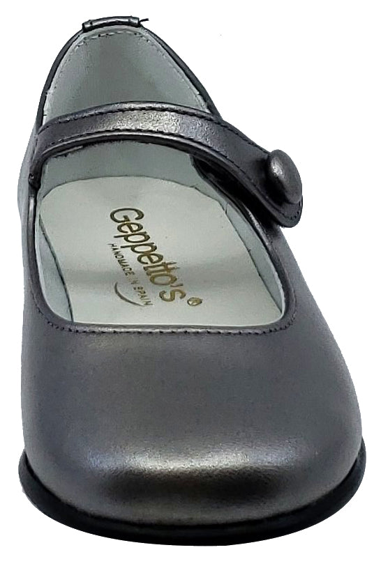 Gepetto's Girls Mary Jane Leather Dress Shoes – Casiopea Olimpo Style for School, Parties & Special Occasions