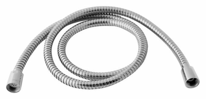 84-Inch Metal Shower Hose - Chrome Plated Stainless Steel Flexible Replacement Hose 7059C by RIOBEL | Durable & Leak-Proof for Bathroom, RV, and Mobile Home Use