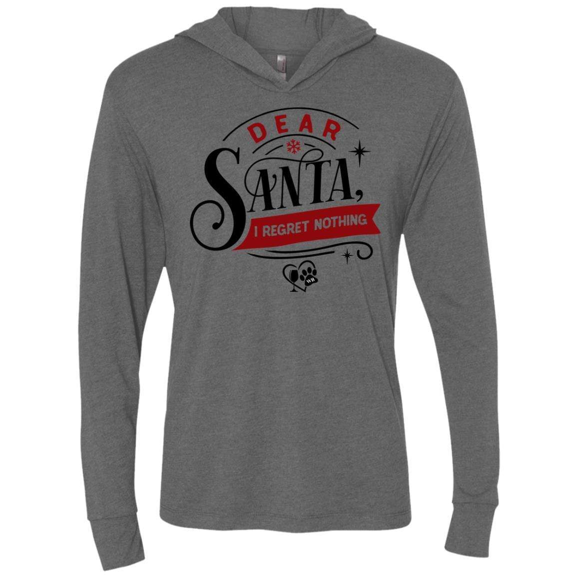 WineyBitches.Co Unisex Tri-Blend Long Sleeve Hooded T-Shirt - Comfortable & Stylish for Casual Wear, Outdoor Activities & Gifts
