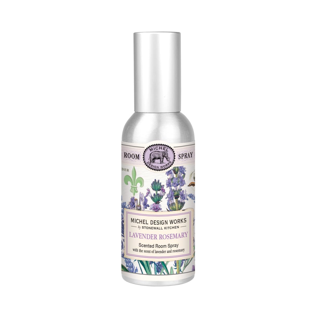 Michel Design Works Lavender Rosemary Home Fragrance Spray - Aromatherapy Room & Linen Spray for Bedroom, Bathroom & Living Room Relaxation