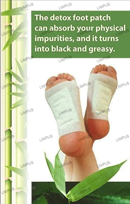 LIMPUS Detox Foot Pads for Cleansing & Purification - 30 Pads (3 Pack) | Natural Foot Detox Patch for Toxin Removal, Improved Circulation & Relaxation | Perfect for Post-Workout Recovery & Spa Night Self-Care
