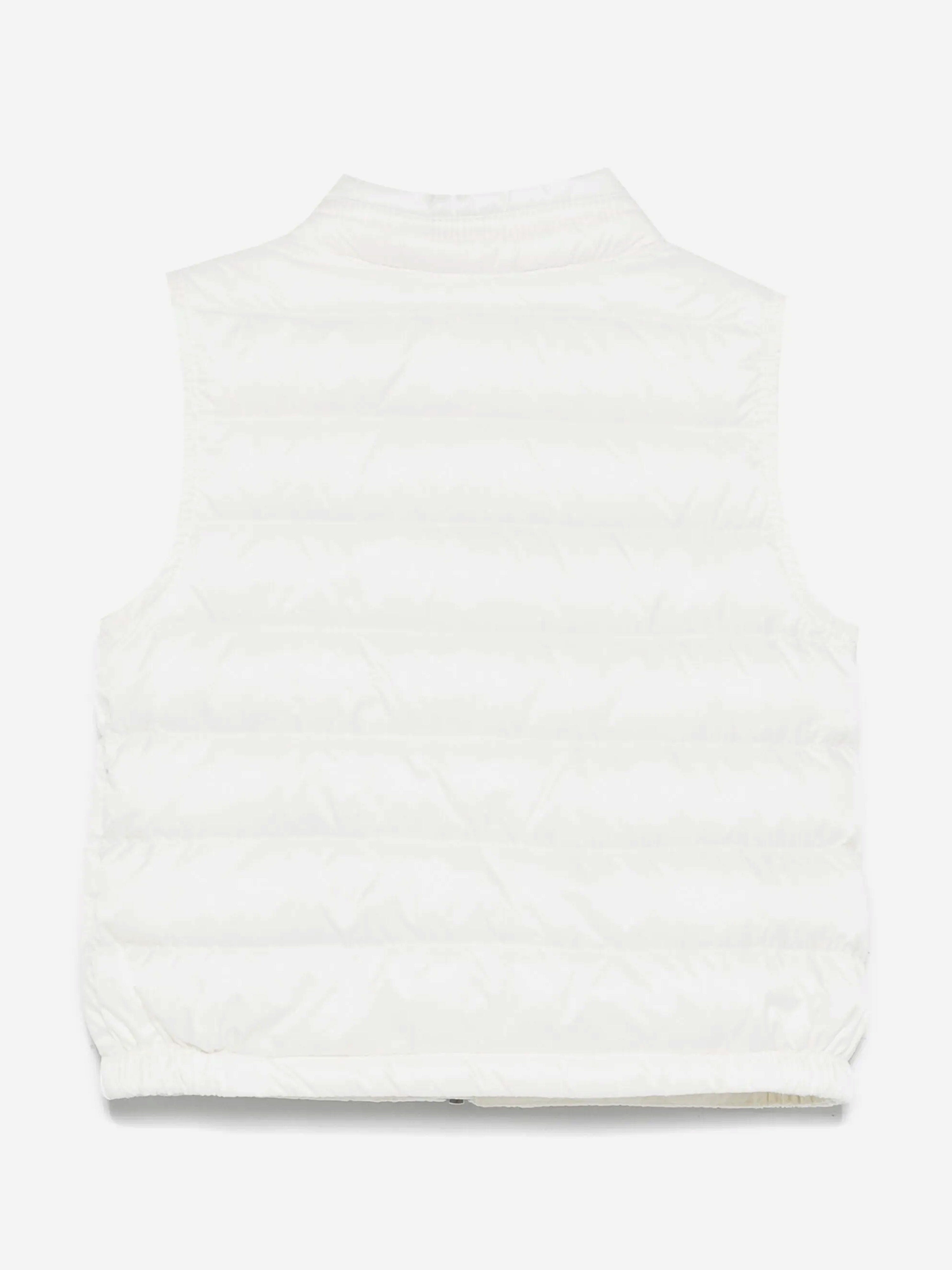 Baby Boys Down Padded Vest - Warm Ivory Winter Gilet for Toddlers - Perfect for Outdoor Play, School & Cold Weather Activities