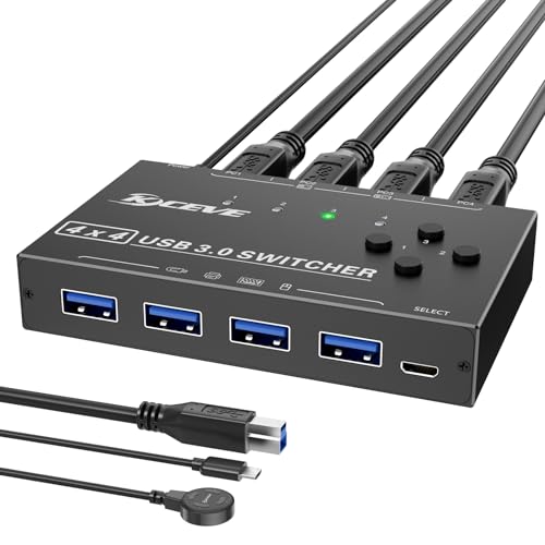 USB 3.0 Switch 4 Computers