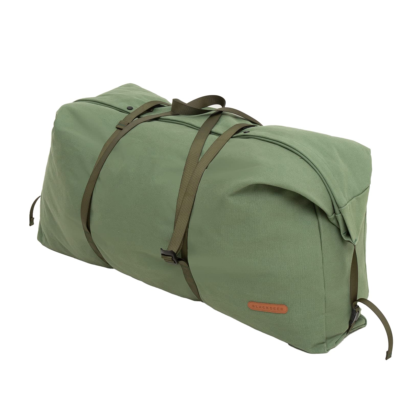 BLACKDEER Canvas Duffle Bag for Travel - Large Foldable Military Tactical Duffel Bag for Men & Women | Waterproof Storage Luggage with High Capacity | Perfect for Camping, Hiking, Gym & Outdoor Adventures