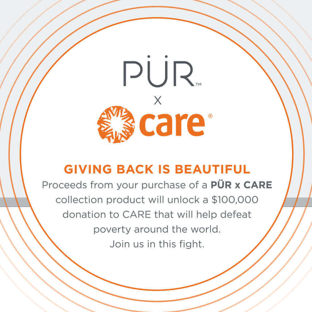 PÜR x CARE 2-Piece Skincare Set with Cleanser & Moisturizer - Hydrating Face Care Routine for Dry & Sensitive Skin | Morning & Night Skincare Regimen
