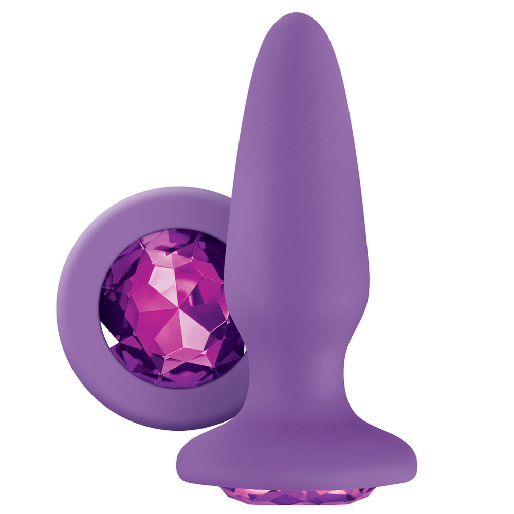 Glams Gem Butt Plug - Sparkling Anal Plug for Women & Men - Comfortable & Discreet Adult Toy for Solo Play or Couples Fun - Perfect for Sensual Exploration & Intimate Pleasure