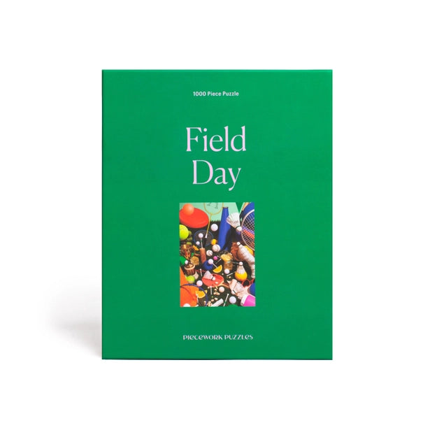 Field Day 1000 Piece Jigsaw Puzzle by Pieceworks Puzzles - Fun Family Game for Adults & Kids, Perfect for Parties, Rainy Days & Relaxation