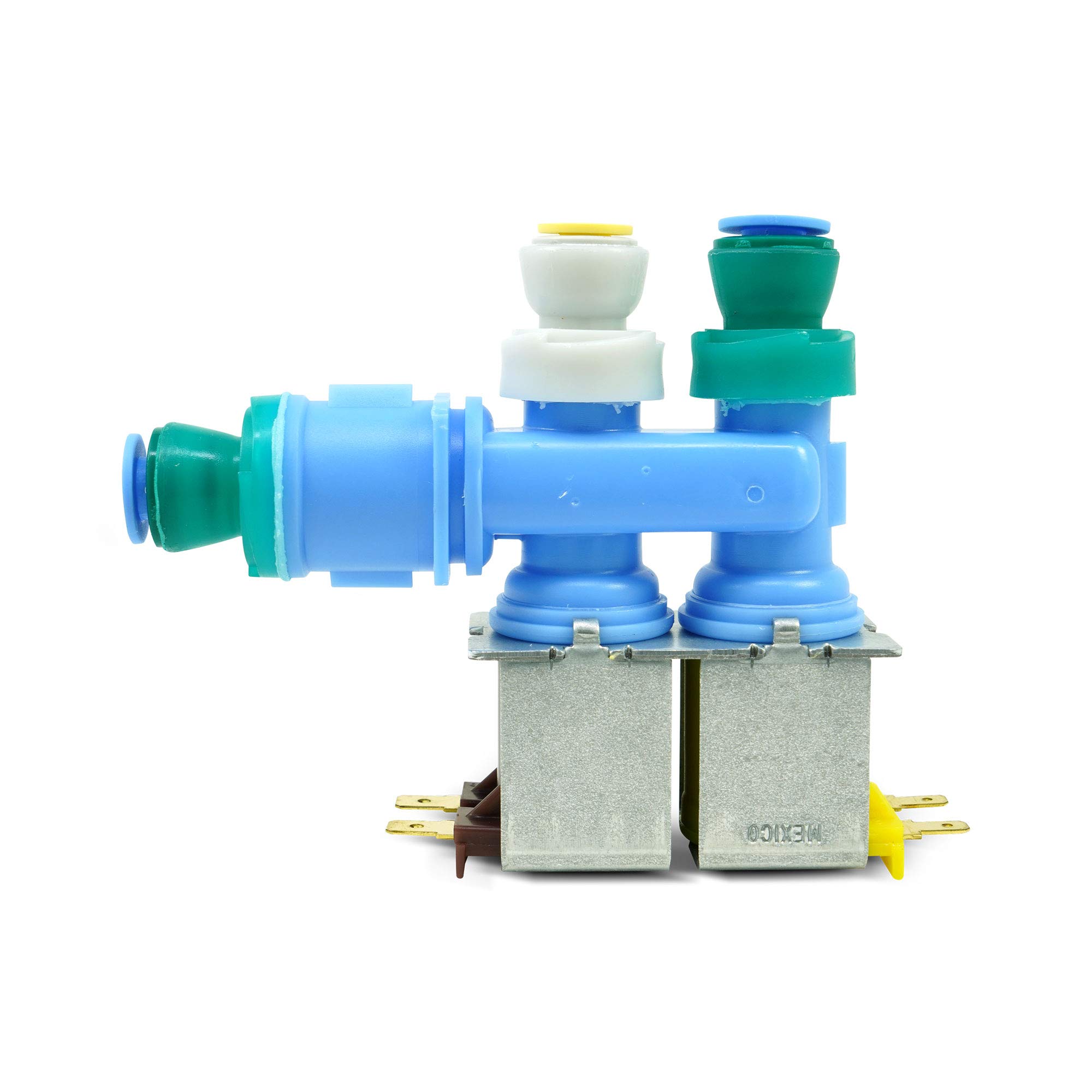 **Replacement Dual Water Valve 67006322 for Refrigerators - Compatible with AH2069865, EA2069865, 1187201 - Perfect for Ice Maker & Water Dispenser Repair**