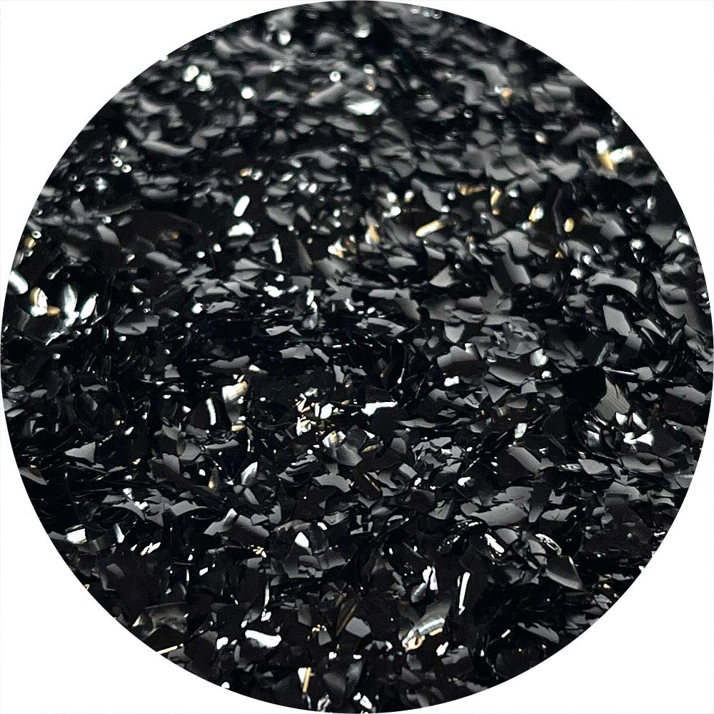 DecoPac Edible Black Glitter for Baking - 4oz Food Grade Sparkle Dust for Cakes, Cookies & Desserts - Perfect for Party Decorations & DIY Treats