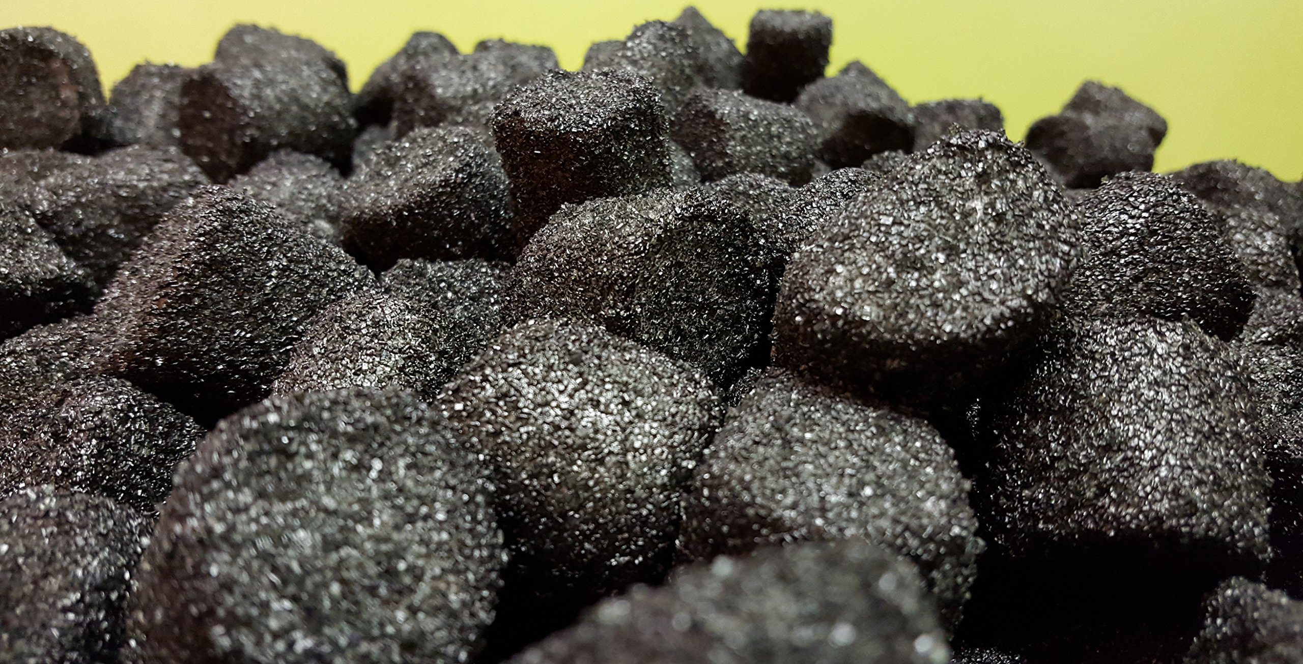 Premium Black Sugared Marshmallows - 2 Pounds Bulk Pack for Baking, Hot Cocoa & Dessert Decorations