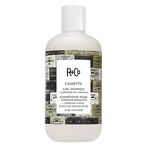 R+Co CASSETTE Curl Shampoo for Curly Hair - Sulfate Free, Hydrating & Defining Shampoo for Natural Curls - Perfect for Daily Use at Home or Salon