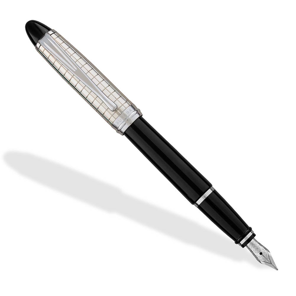 Aurora Ipsilon Quadra Fountain Pen - Premium Italian Luxury Pen for Writing, Calligraphy & Gifting - Perfect for Business, Wedding & Special Occasions