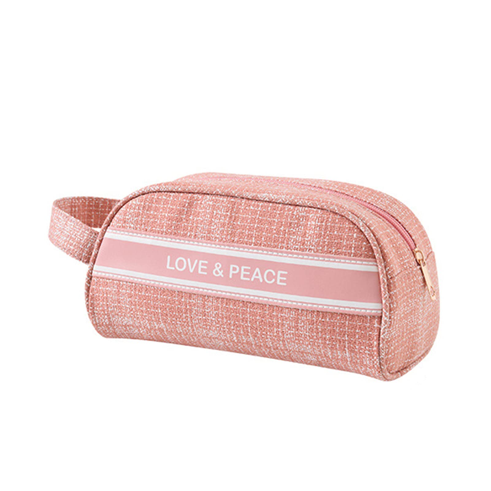 Waterproof Cosmetic Makeup Bag - Travel Toiletry Organizer for Makeup Brushes, Pens & Essentials | Perfect for Travel, Gym & Daily Use