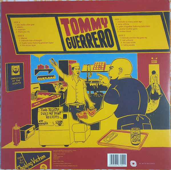 Tommy Guerrero Soul Food Taqueria 2xLP Deluxe Limited Edition Reissue Remastered 180g Vinyl Record - Near Mint (NM/M) - Perfect for Jazz & Soul Music Collectors & Vinyl Enthusiasts