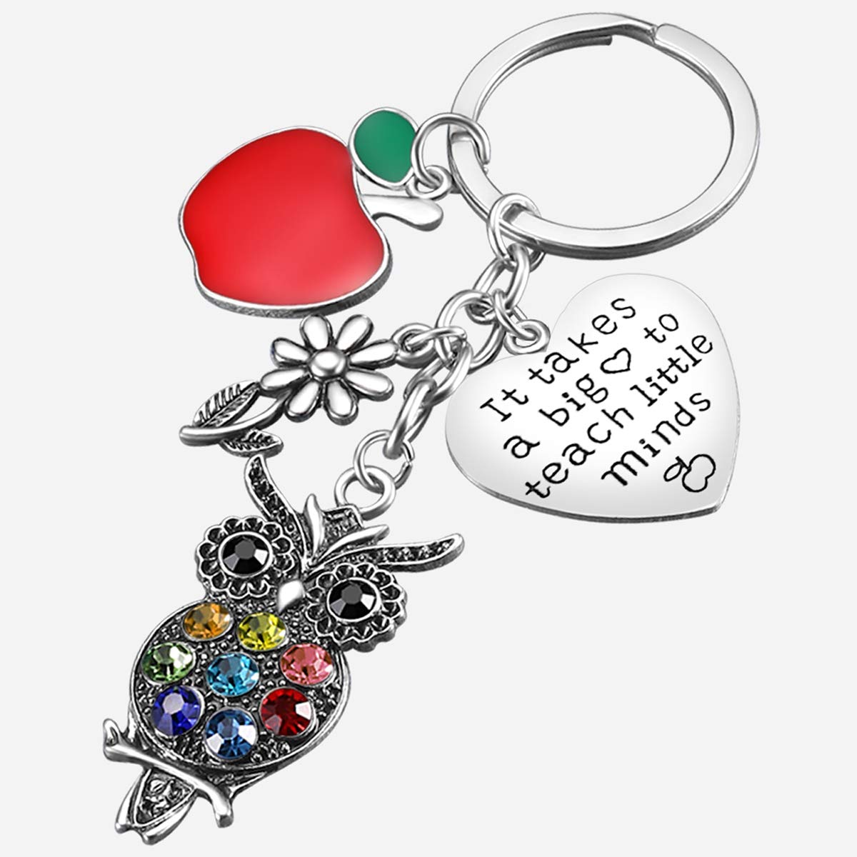 iJuqi Teacher Appreciation Gifts - Thoughtful Keychain Gifts for Women, Christmas & Valentine's Day Presents - Perfect for Educators, Coworkers & Loved Ones