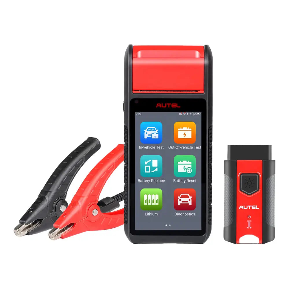 Autel MaxiBAS BT608 Professional Car Battery & Electrical System Tester Kit with Touchscreen Display - Diagnose Battery Health, Alternator, Starter for Cars, Trucks, SUVs - Perfect for Mechanics & DIY Auto Repair