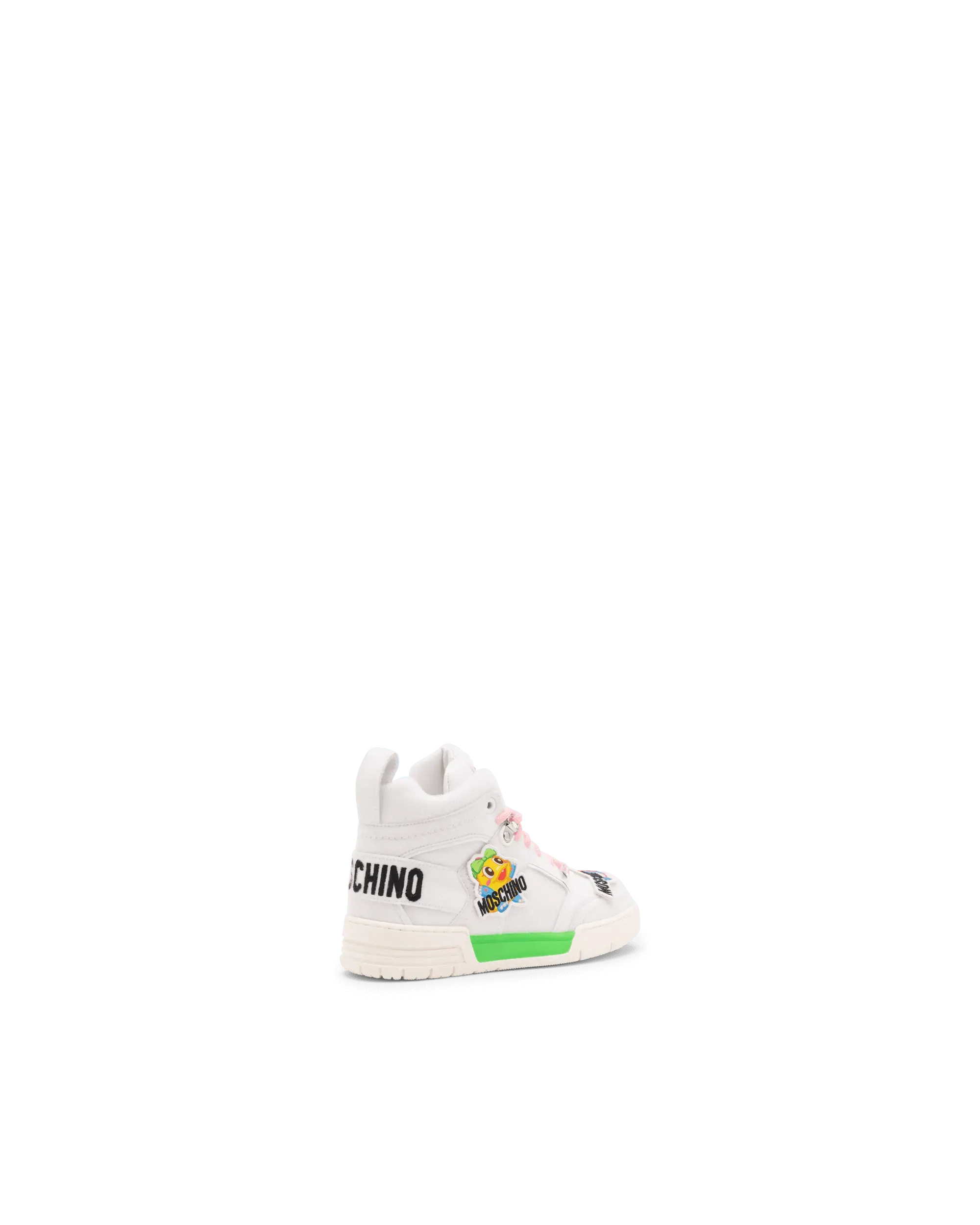 Bubble Bobble Streetball High Top Sneakers for Men - Retro Basketball Shoes with Cushioned Sole - Perfect for Streetwear, Casual Outfits & Sports
