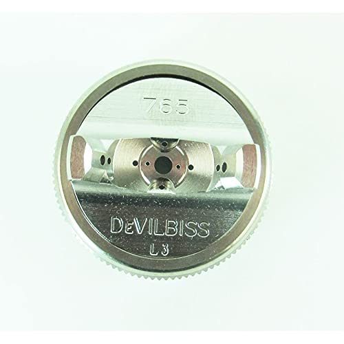 DeVilbiss AV-440-765 Professional Air Cap for Spray Guns - High Performance Nozzle for Automotive Painting & Industrial Coating Applications