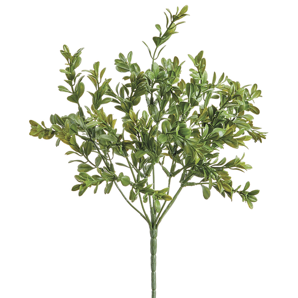 12.9 Inch Mini Artificial Boxwood Plants - Set of 24 Realistic Fake Green Shrubs for Home Decor, Office, Wedding & Party Arrangements