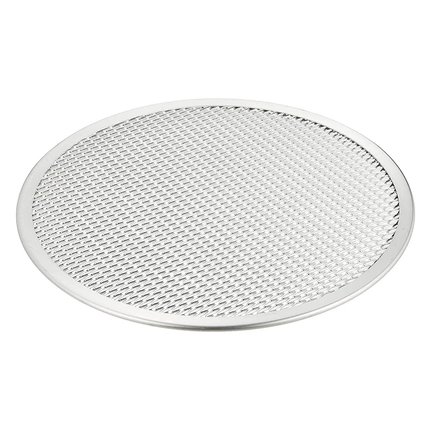 EBM Aluminum Pizza Screen – 12 Inch Round Perforated Pizza Baking Pan for Perfectly Crispy Crust | Ideal for Home, Restaurant & Outdoor Cooking