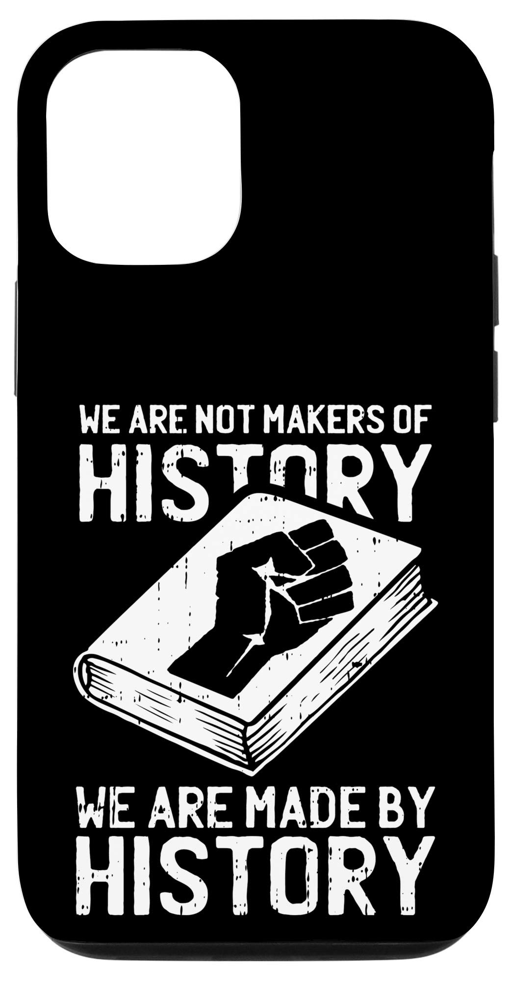 iPhone 12/12 Pro Case - Black History Month Power Fist Design - African American Cultural Gift - Perfect for Celebrating Heritage & Daily Protection