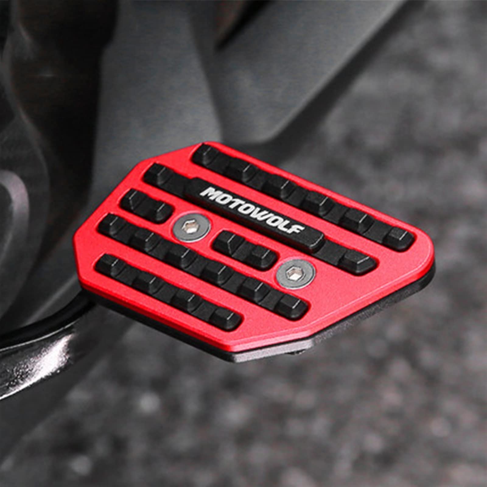 Honda CB500X CB400X 2019-2022 Motorcycle Rear Brake Pedal Extension - Black Foot Peg Pad Extender Upgrade Replacement Part for Improved Comfort & Control - Perfect for Long Rides & Off-Road Adventures