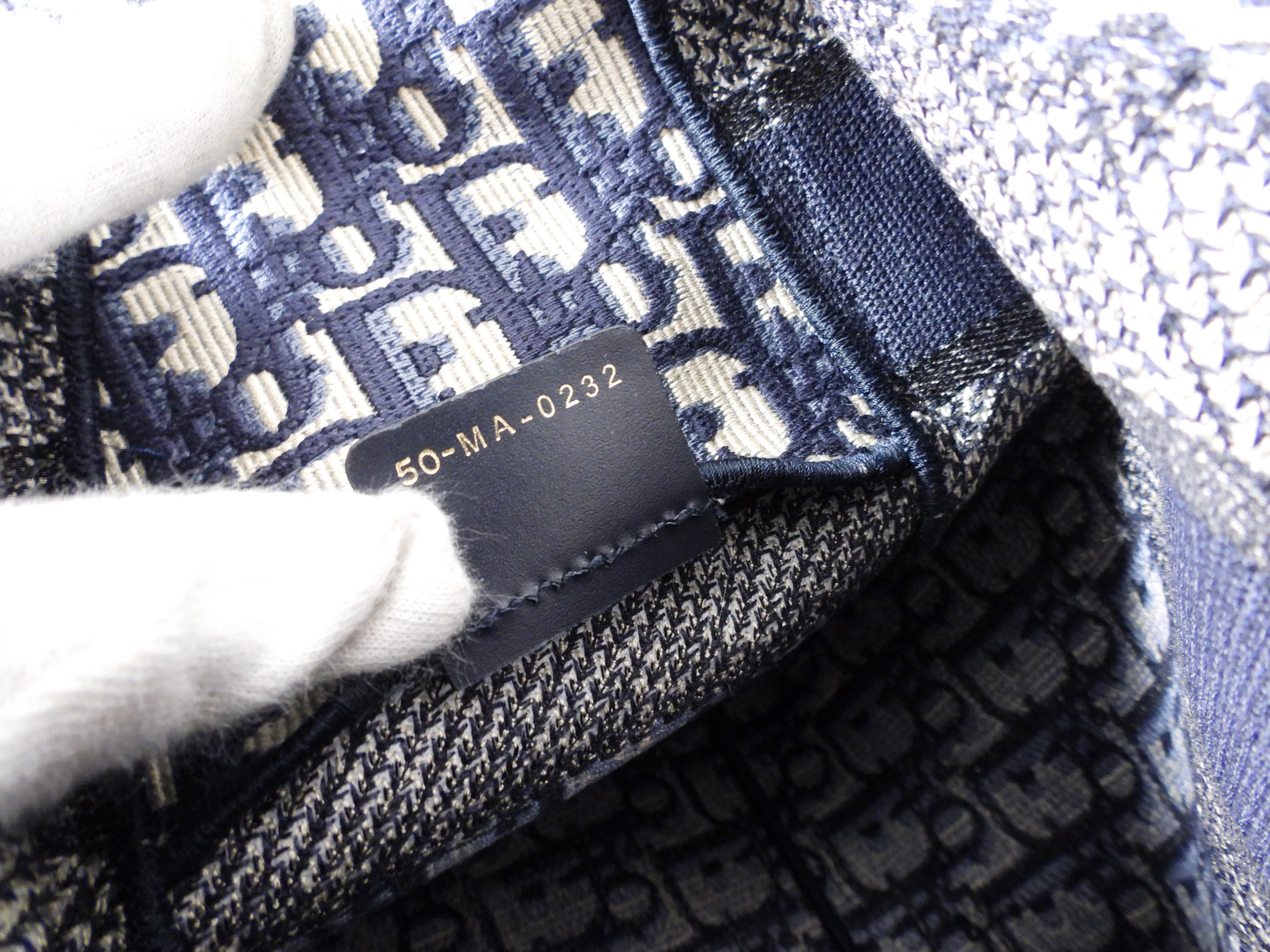 Christian Dior Navy Oblique Diorcamp Monogram Canvas Messenger Bag for Women - Luxury Designer Crossbody Bag for Work, Travel & Everyday Use