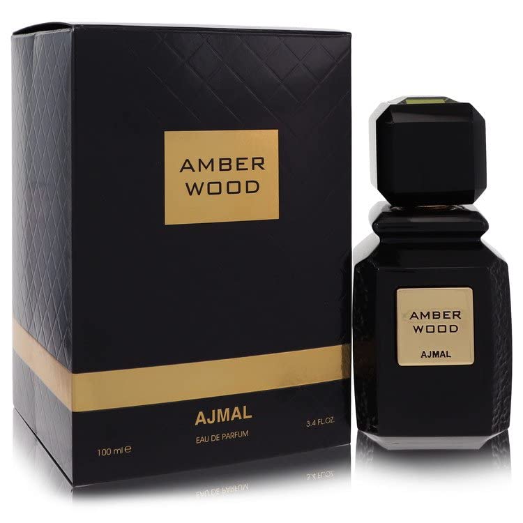 Women's Amber Wood Perfume - 3.4 oz Eau de Parfum Spray | Floral & Woody Fragrance for Women & Men (Unisex) | Long-Lasting Luxury Scent for Date Night, Office & Special Occasions