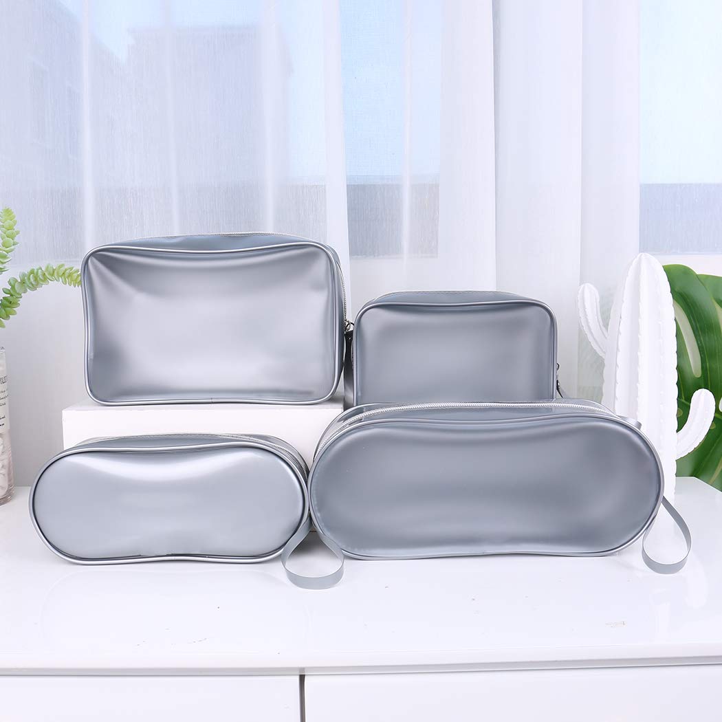 JUSTDOLIFE Large Waterproof Makeup Bag - Spacious Travel Cosmetic Organizer & Toiletry Case for Women | Perfect for Vacation, Gym, and Daily Essentials Storage