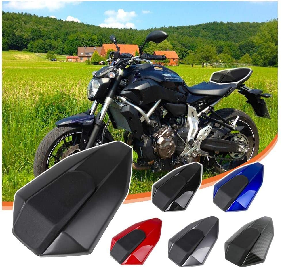 Premium Motorcycle Rear Seat Cowl Cover for Yamaha MT-07 FZ-07 (2013-2017) | Solo Seat Tail Fairing | Red Color | Perfect for Customization & Urban Riding
