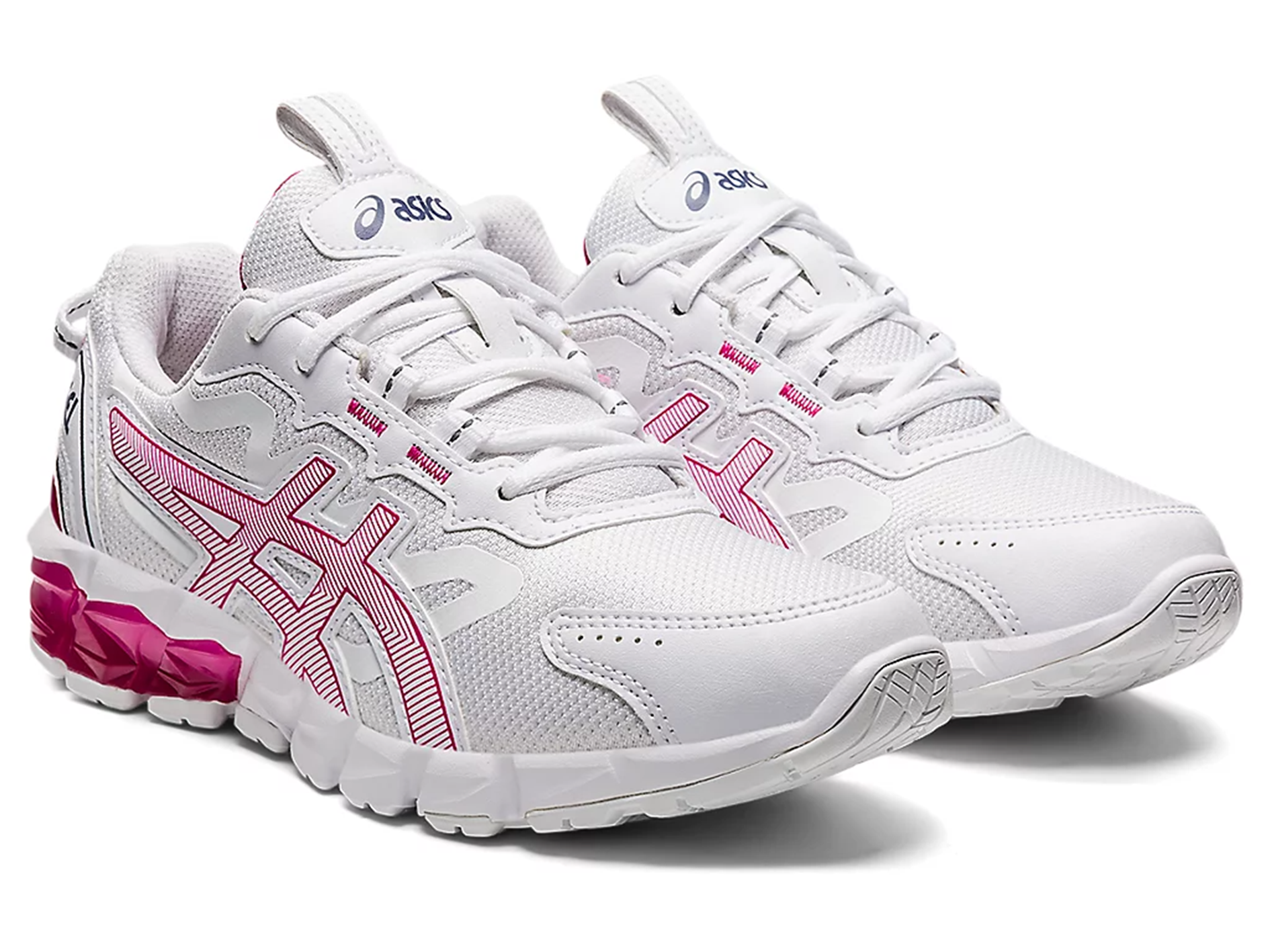 ASICS Junior Gel Quantum 90 GS Running Shoes for Kids - Lightweight Athletic Sneakers with Cushioning Technology | Perfect for School, Sports & Daily Activities (Style: 1204A003-100)