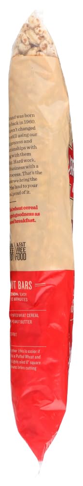 Organic Puffed Wheat Cereal by Arrowhead Mills - 6oz Bags (Pack of 12) | Gluten-Free Breakfast Cereal | Healthy Snack for Kids & Adults | Perfect for Smoothie Bowls, Yogurt Toppings & On-the-Go Snacking