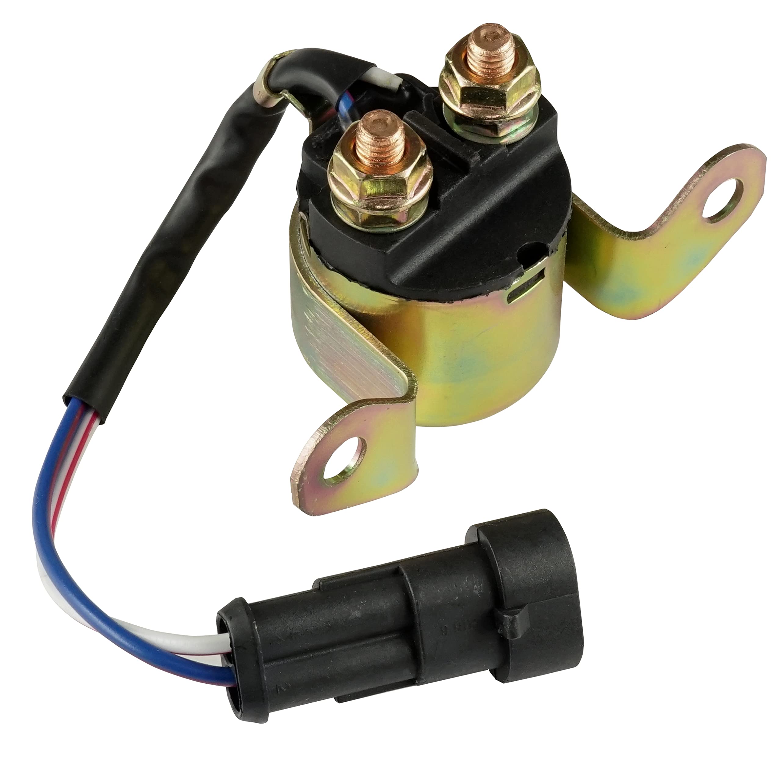 Caltric Starter Relay Solenoid for Polaris Ranger Crew 700 4X4 EFI 2008-2009 - Replacement Part for ATV/UTV Off-Road Vehicles & Outdoor Adventures