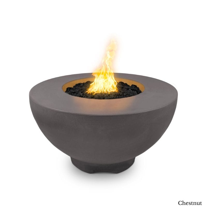 Sienna Fire Pit - Outdoor Wood Burning Fire Pit for Backyard, Patio & Camping - Heavy Duty Steel Fire Pit Bowl with Spark Screen & Poker - Perfect for Bonfires, S'mores & Outdoor Gatherings