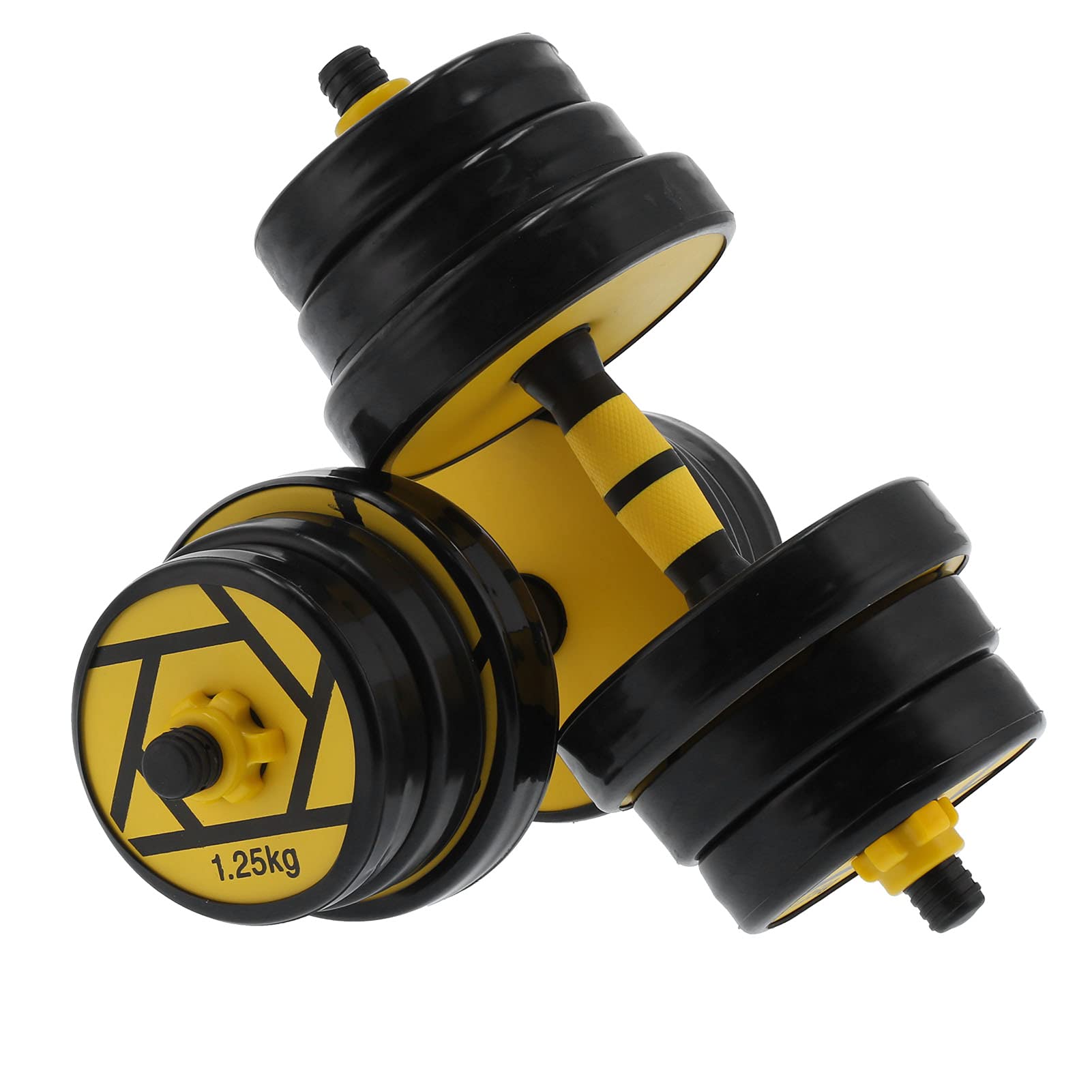 TOPINCN Adjustable Dumbbells Set - 2-in-1 Home Gym Weights for Strength Training, Office & Fitness Workouts | Perfect for Home Gym, Small Spaces & Full-Body Exercises