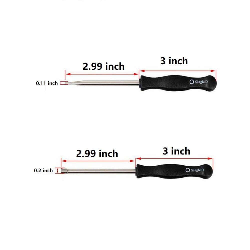 CALU LUKY Carburetor Adjustment Tool Kit for 2-Cycle Small Engines - Compatible with Echo, Poulan, Husqvarna, MTD, Ryobi, Homelite String Trimmers - Perfect for Lawn Mower & Chainsaw Tune-Up