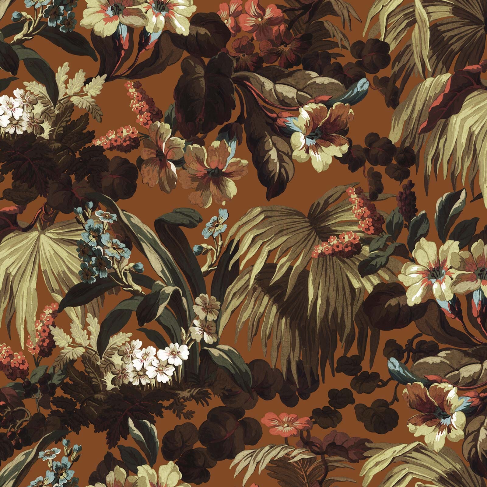 LIMENCE Premium Tobacco Sample Wallpaper - Vintage & Elegant Peel and Stick Wallpaper for Living Room, Bedroom, and Home Office Decor