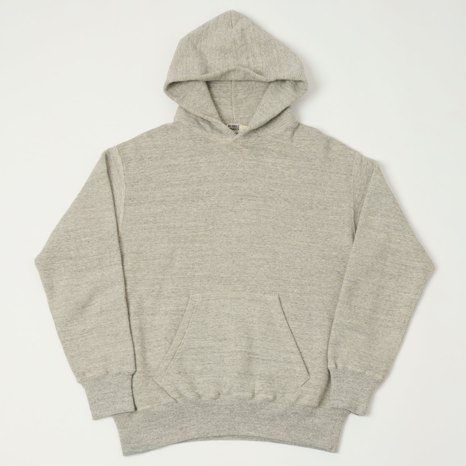 Dubbleworks Tsuriami Sweat Hoodie - Heather Grey | Comfortable Unisex Pullover for Casual Wear & Outdoor Activities