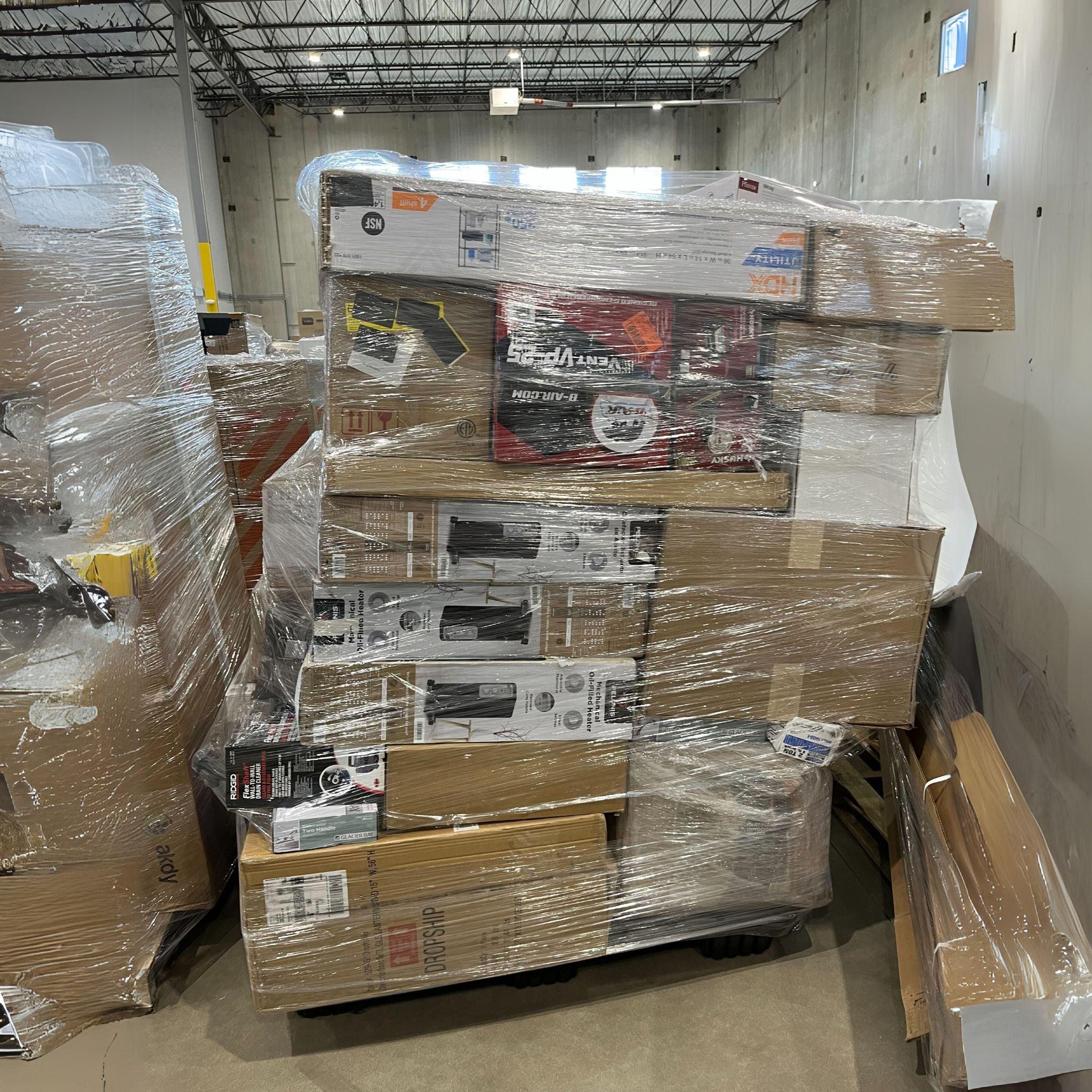 HD In-Store Returns (22-26 Pallets Per Truckload) - Efficient Retail Return Logistics for Walmart, Target & Home Depot