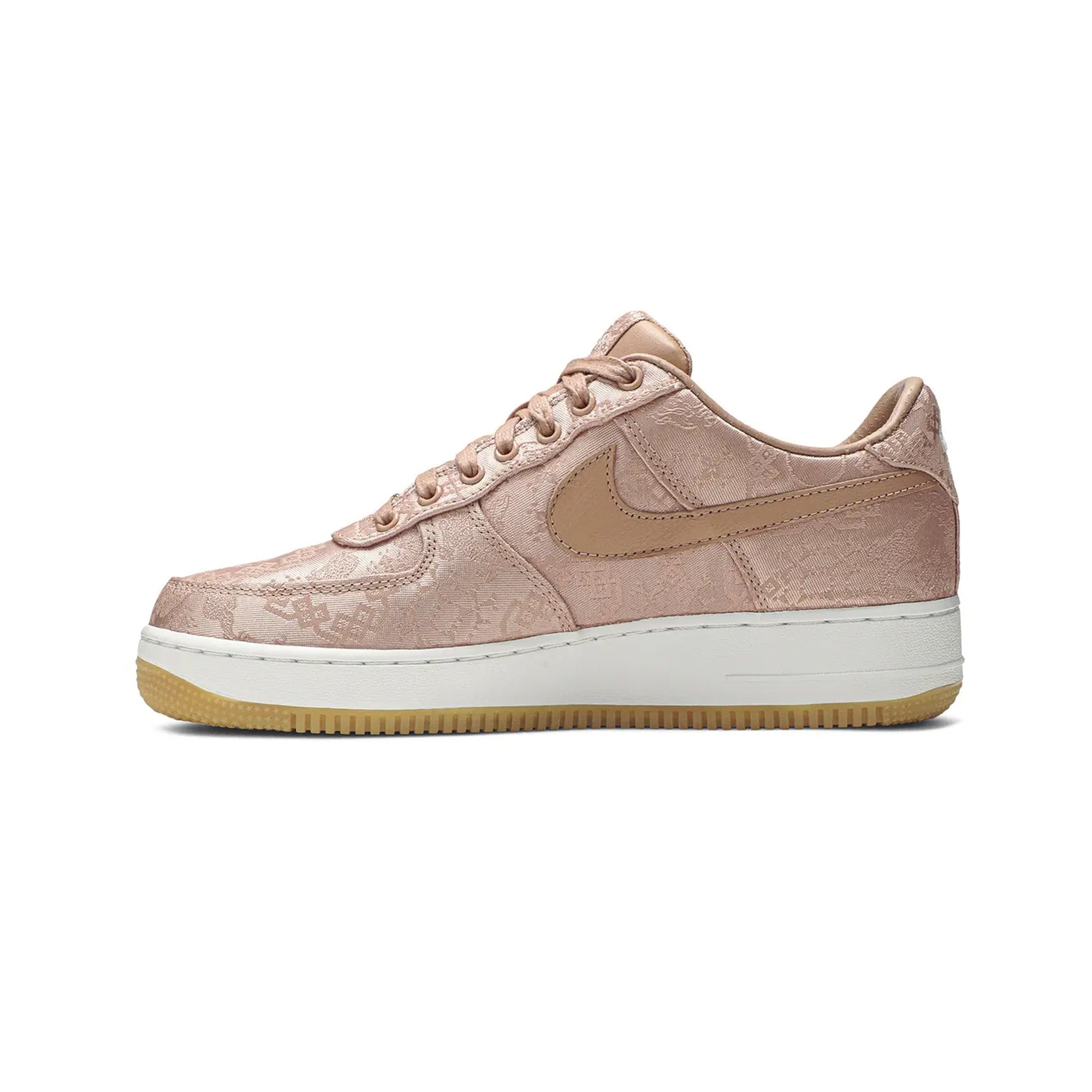 Nike Air Force 1 Low x CLOT 'Rose Gold Silk' Sneakers (2020) - Limited Edition Streetwear Shoes for Men's Fashion & Hip Hop Style