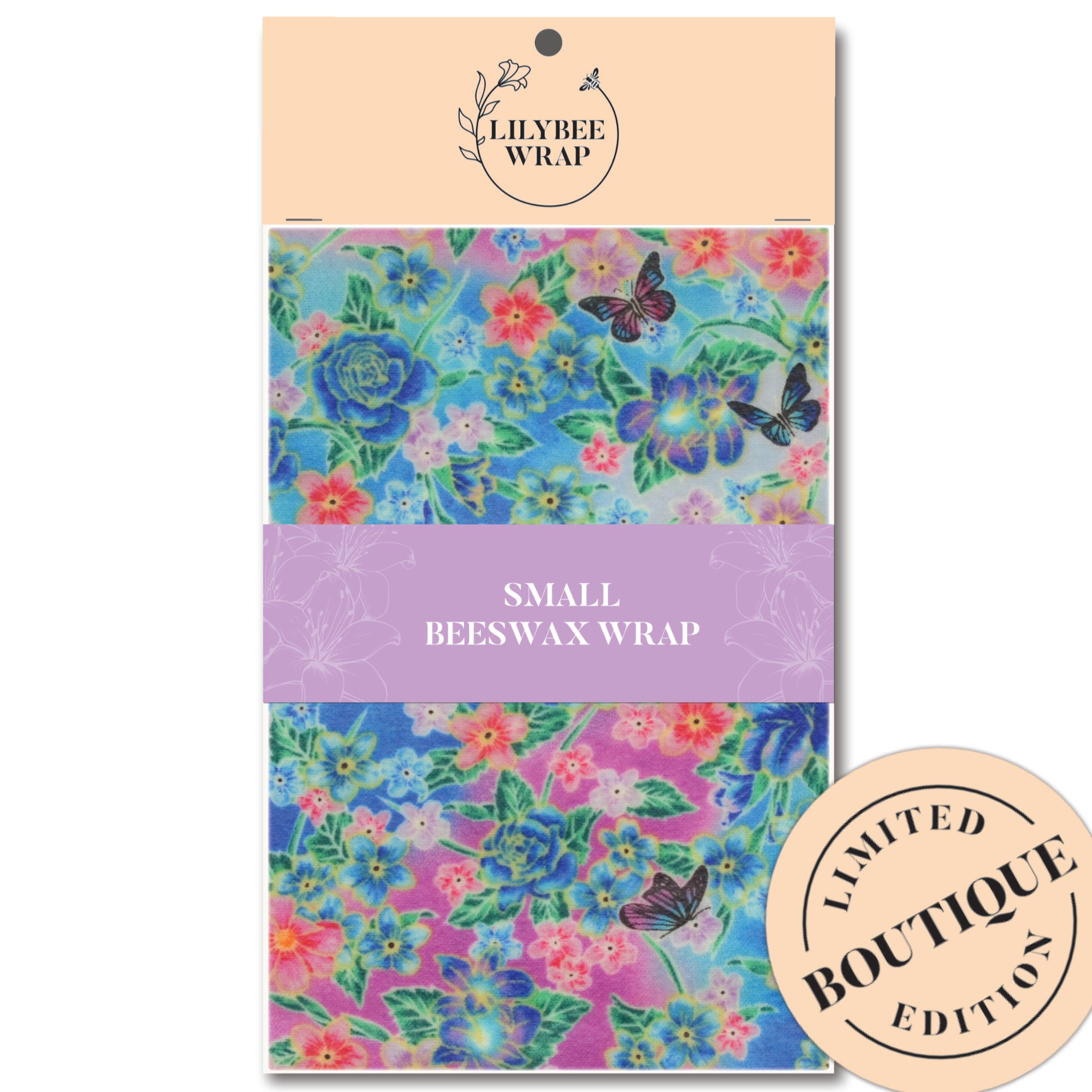Eco-Friendly Small Beeswax Food Wraps - Reusable & Sustainable Alternative to Plastic Wrap for Fresh Food Storage | Perfect for Sandwiches, Fruits & Leftovers