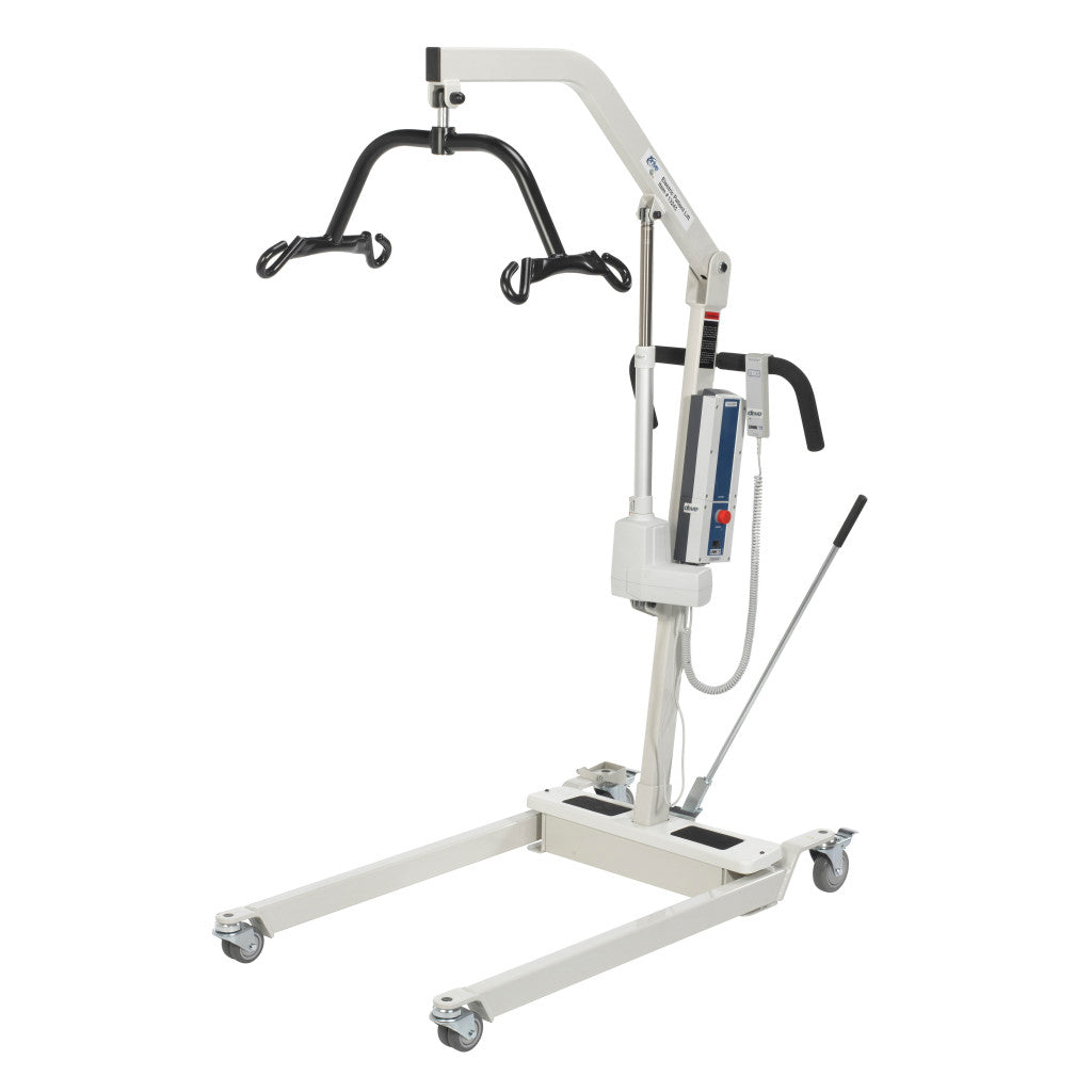 Bariatric Electric Patient Lift with Rechargeable Battery & 4-Point Cradle - Heavy Duty Mobility Aid for Home Care & Hospital Use