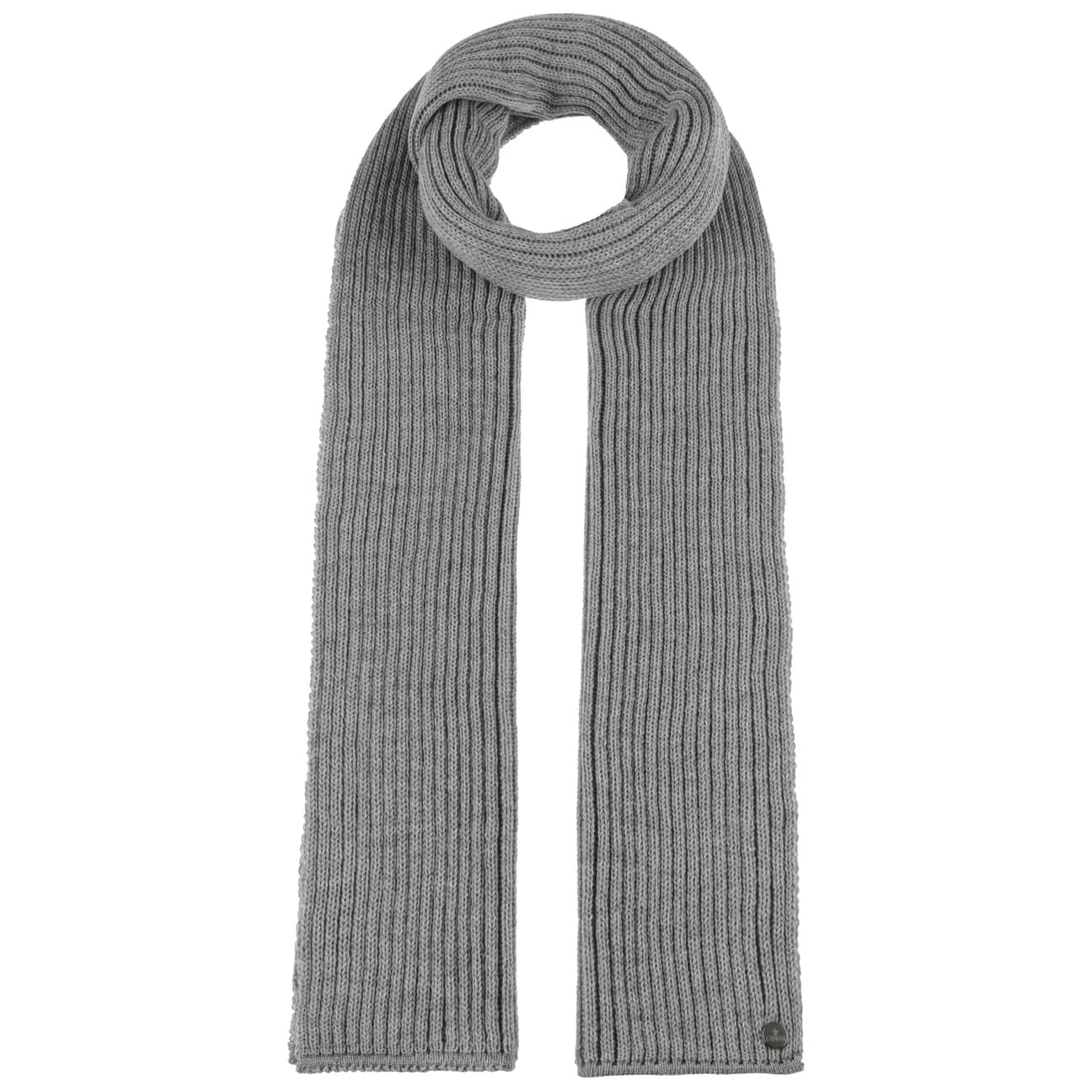 Lierys Premium Merino Wool Rib Scarf - Soft & Warm Winter Accessory for Men & Women - Perfect for Cold Weather, Outdoor Activities & Fashion Styling