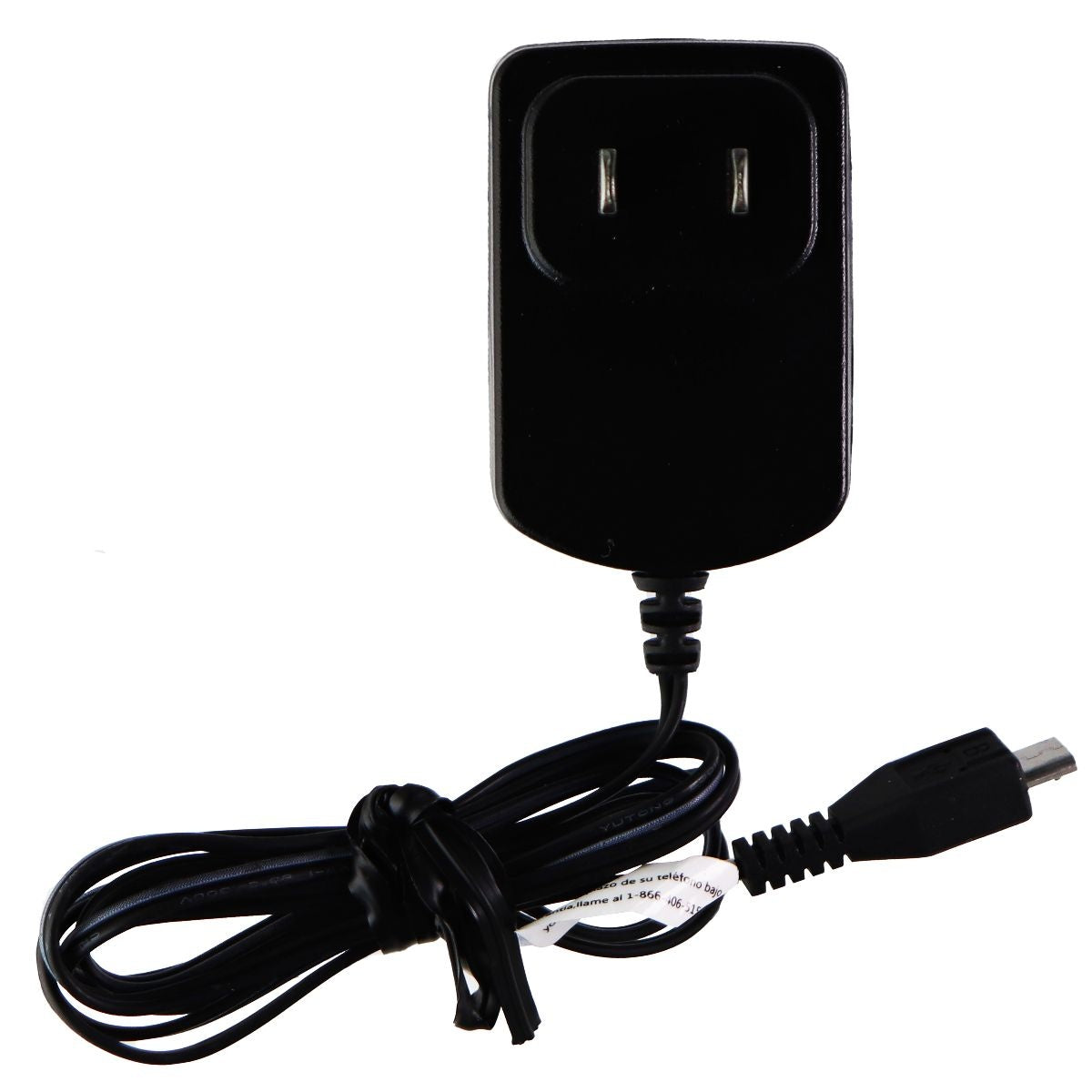 3 Ft Micro USB Wall Charger - 5V/550mA Travel Adapter - Black (PA 5V550mA 005) - Perfect for Phones, Tablets & Portable Devices While Traveling