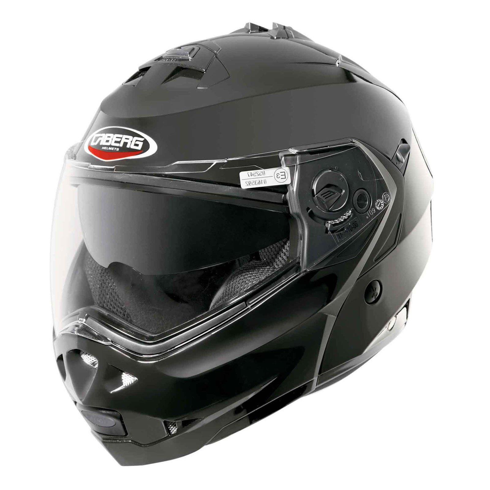 Caberg Duke Metal Black Motorcycle Helmet - DOT & ECE Certified Full Face Helmet for Men & Women - High Impact Resistance, Ventilation System - Perfect for Street Bikes, Cruisers & Commuting