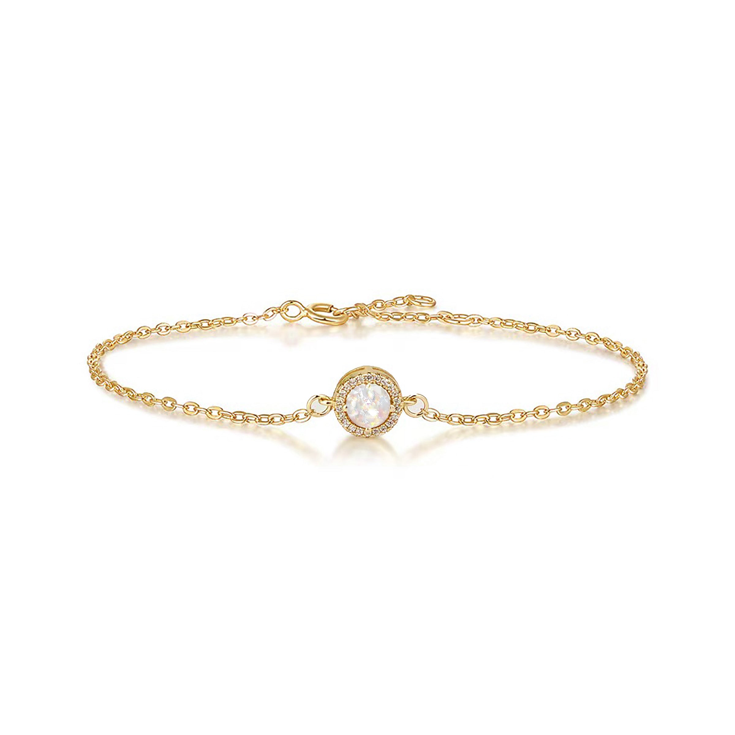 Eternal Glow Solid Gold Cremation Jewelry - Memorial Bracelet for Ashes Keepsake | Perfect for Remembrance & Special Occasions