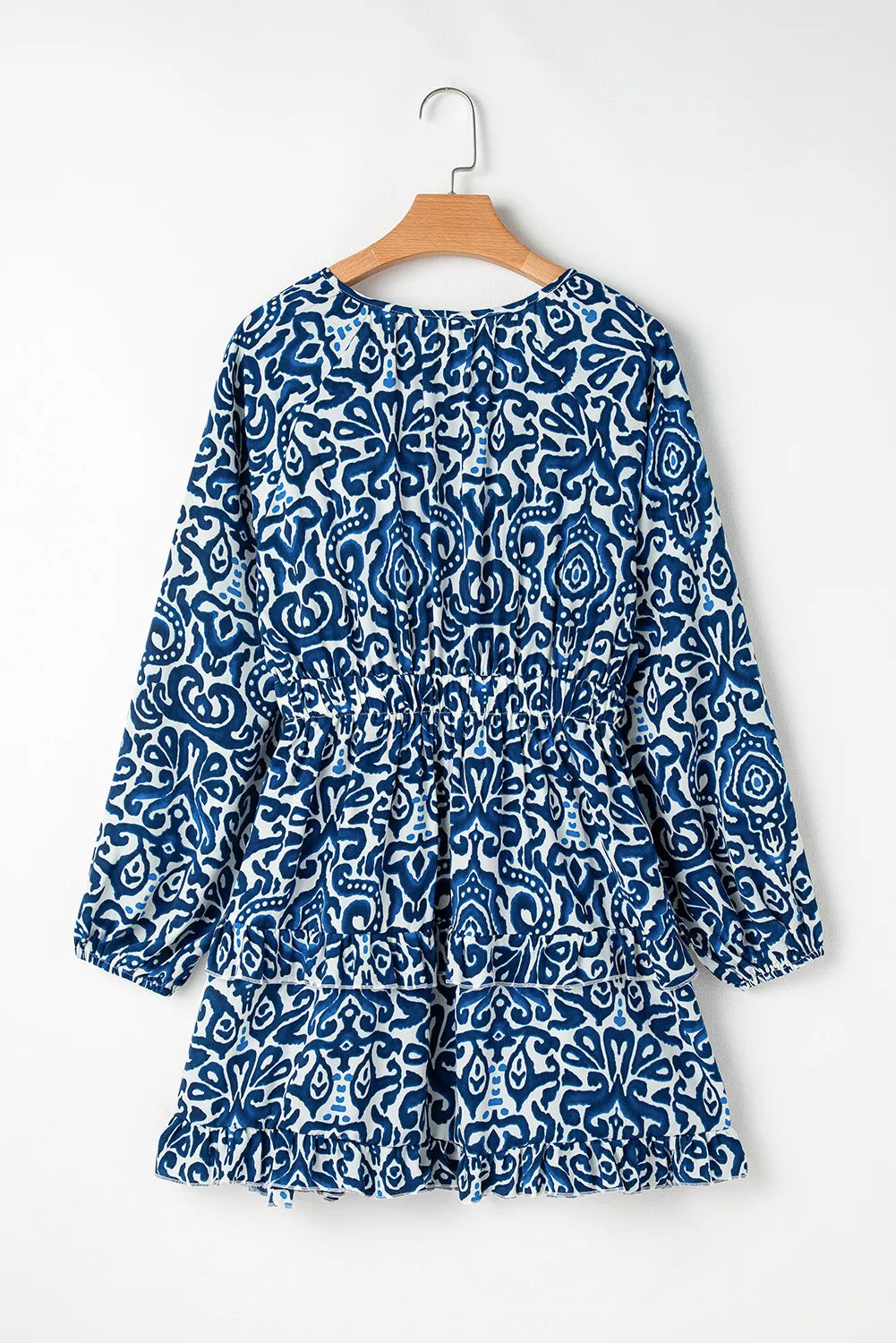 Stylish Long Sleeve Resort Dress for Women - Flowy Beach Cover Up, Summer Vacation Outfit | Perfect for Tropical Getaways, Pool Parties & Evening Dinners