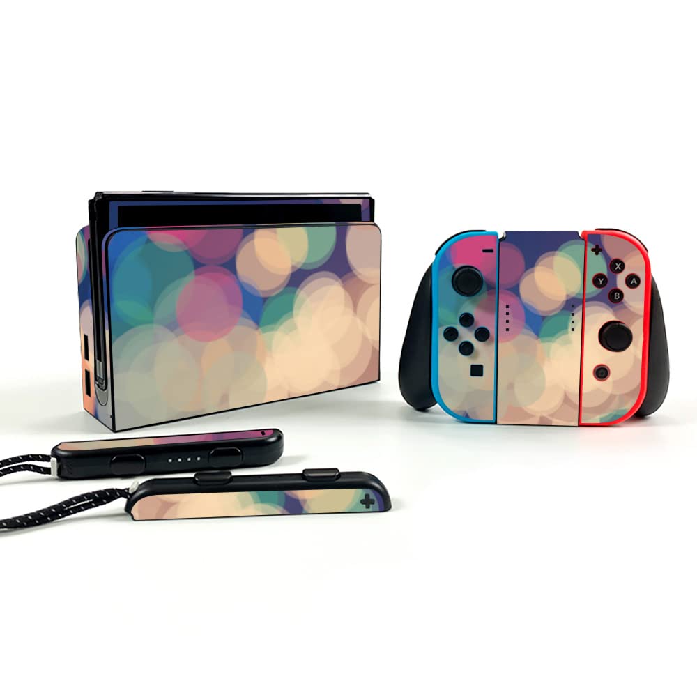 MightySkins Protective Vinyl Decal Wrap for Nintendo Switch OLED - Durable, Customizable Skin Cover | Easy to Apply & Remove | Made in USA | Perfect for Gaming, Travel & Personalization