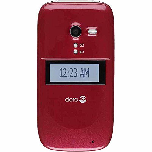 Doro 626 Flip Cell Phone - Unlocked GSM Mobile Phone for Seniors & Easy Use - Black | Perfect for Emergency Calls & Simple Communication